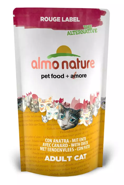 Сухой корм ALMO NATURE New 100% Fresh Rouge label The Alternative Cat Duck для взрослых кошек с уткой 23204 - фото 4741