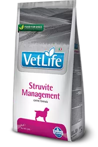 Сухой корм FARMINA VET LIFE Struvite Management для собак диета при рецидивах МКБ струвитного типа 4383/5097