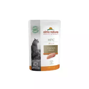 Пауч ALMO NATURE для взрослых кошек с курицей в желе Classic Nature Jelly – Cat Chicken