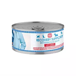 Консервы Solid Natura VET Recovery Support диета для щенков, собак и кошек всех возрастов с птицей диета при восстановлении и реабилитации
